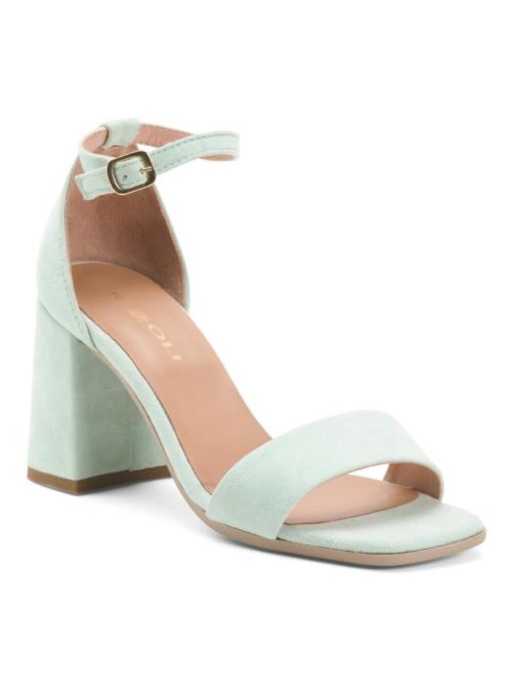RIZZOLI Made In Italy Suede Heeled Sandals